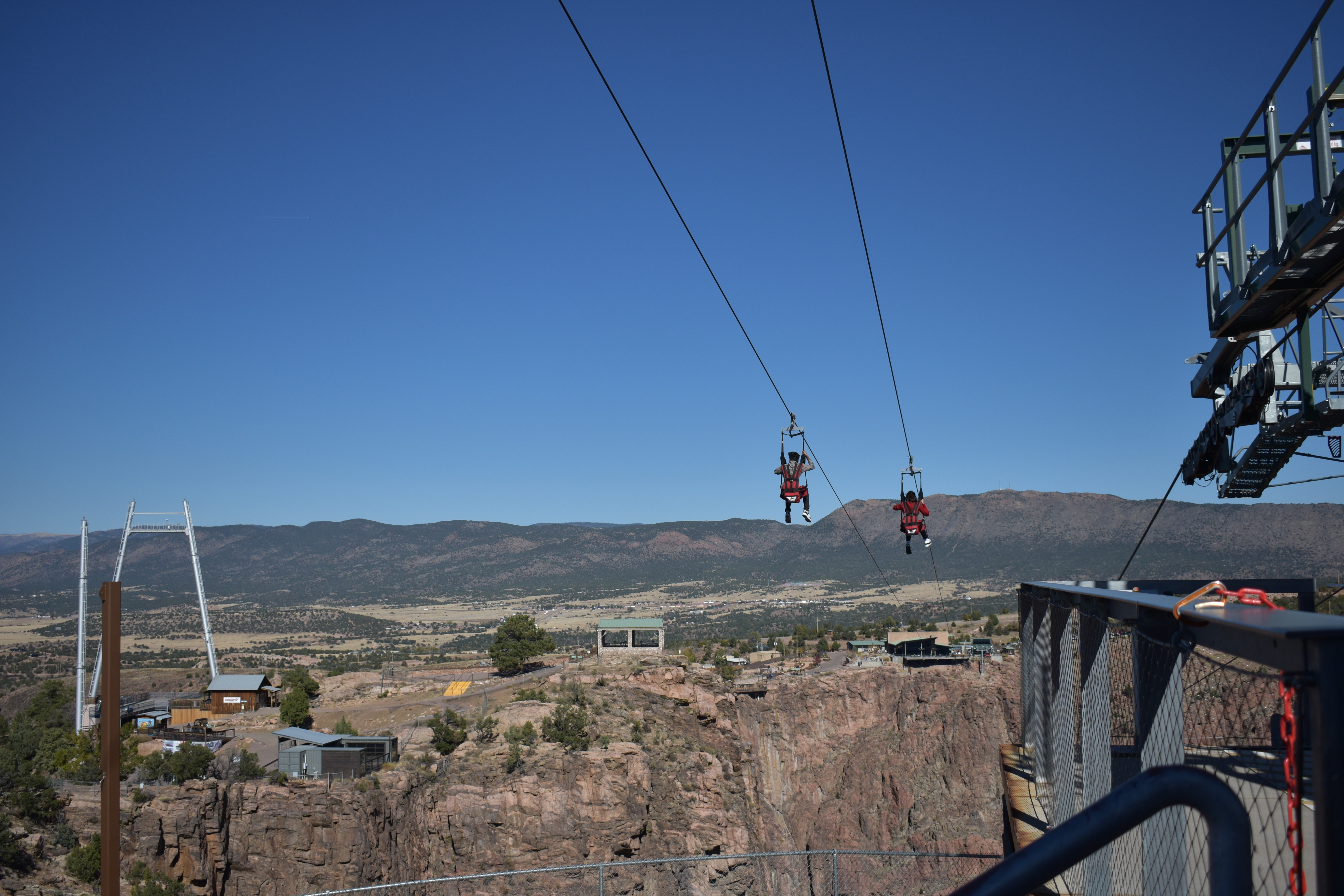 Zipline at Royal Gorge