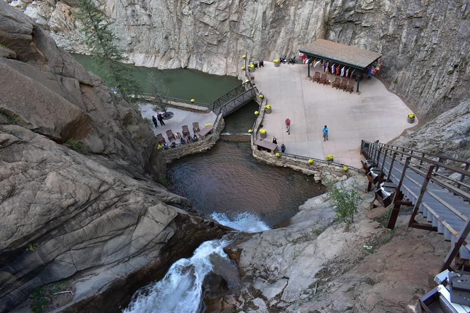 Seven Falls from Top Video