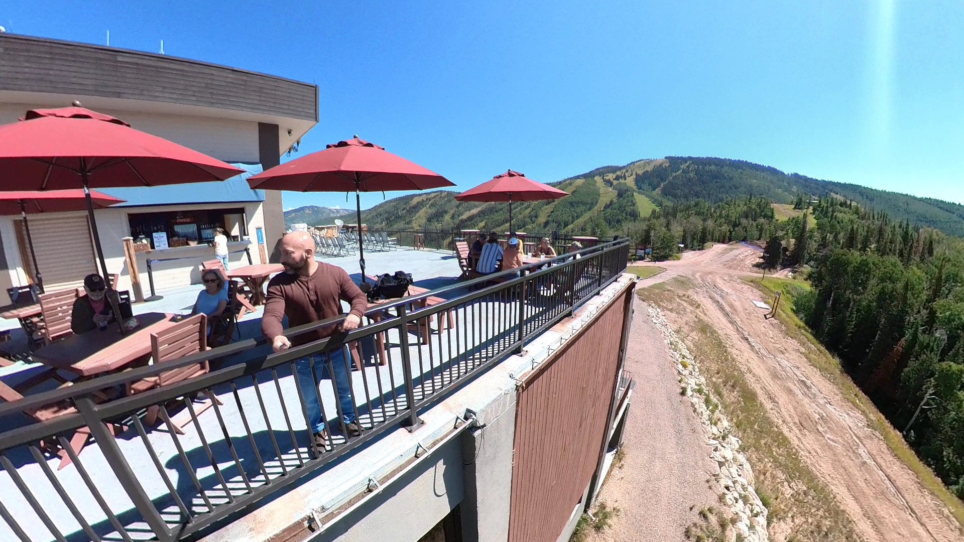 Mountain View from Thunderhead