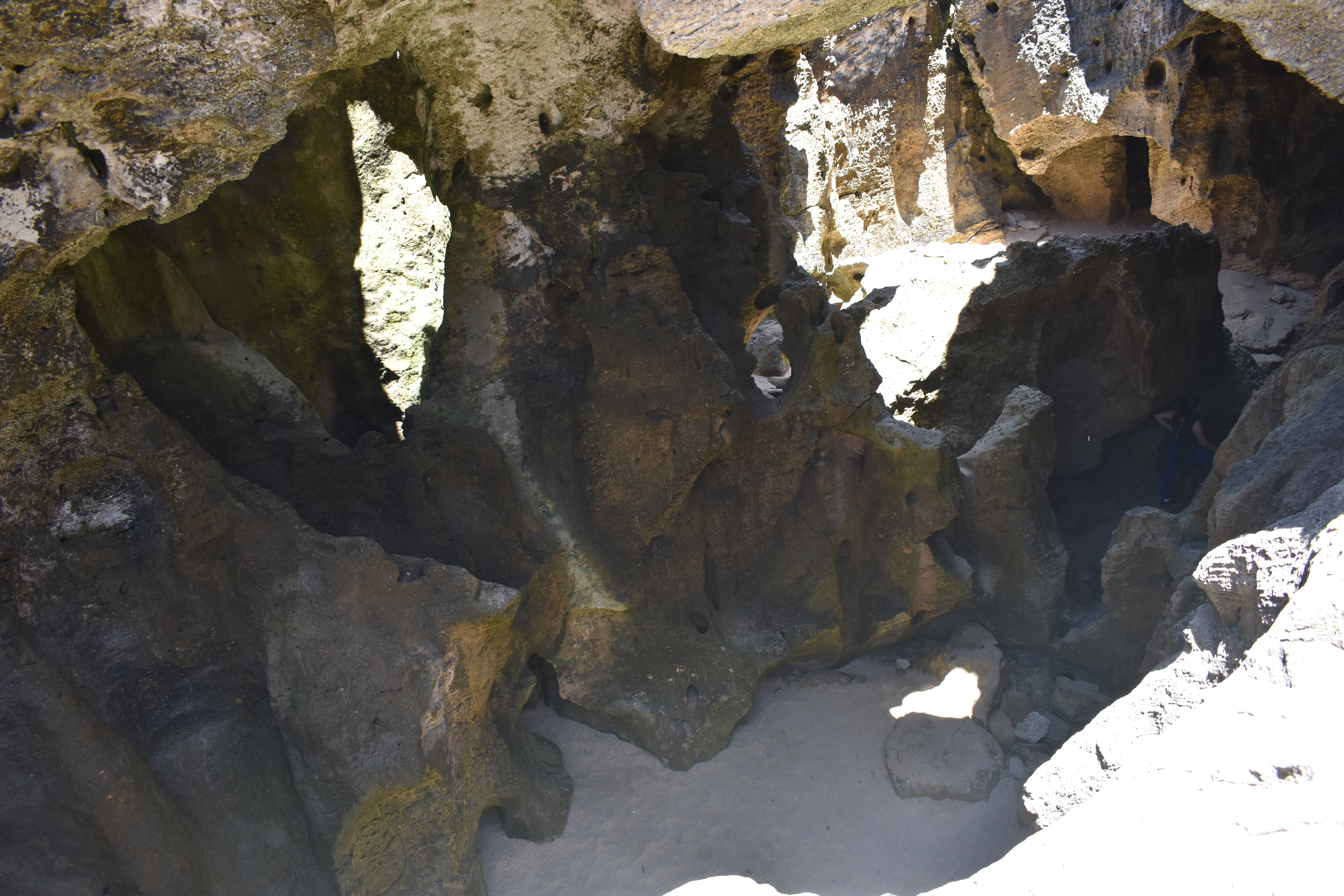Cueva del Indio inside