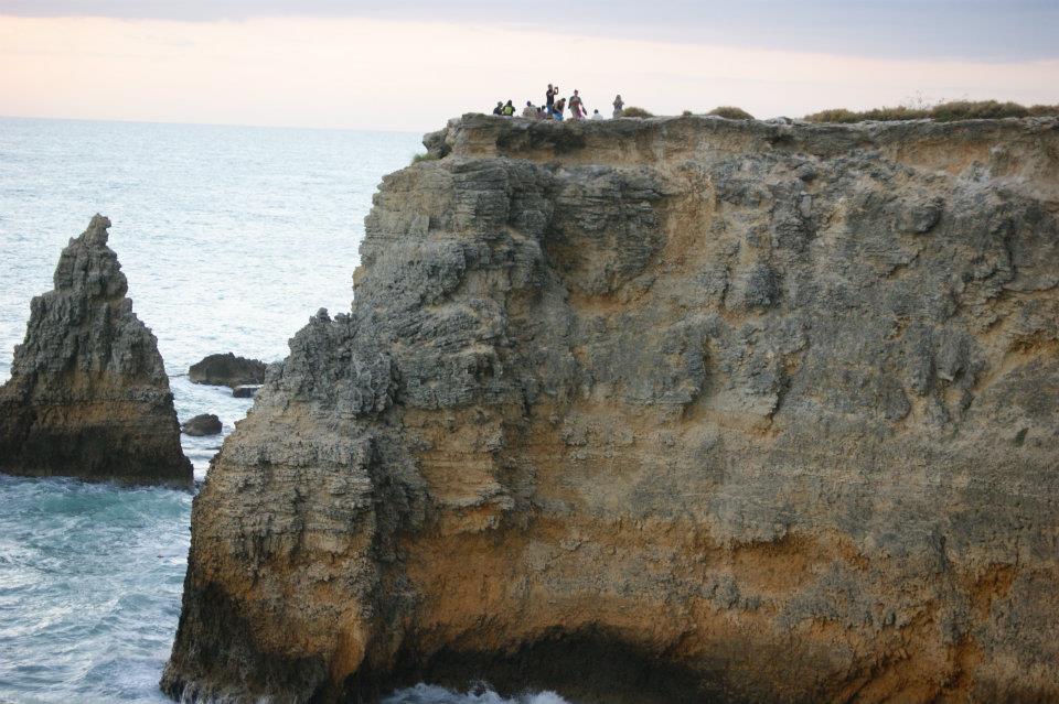 Lighthouse cliff view